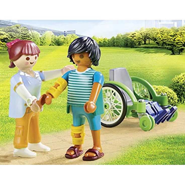 PLAYMOBIL 70193 - City Life - Patient im Rollstuhl – Bild 5