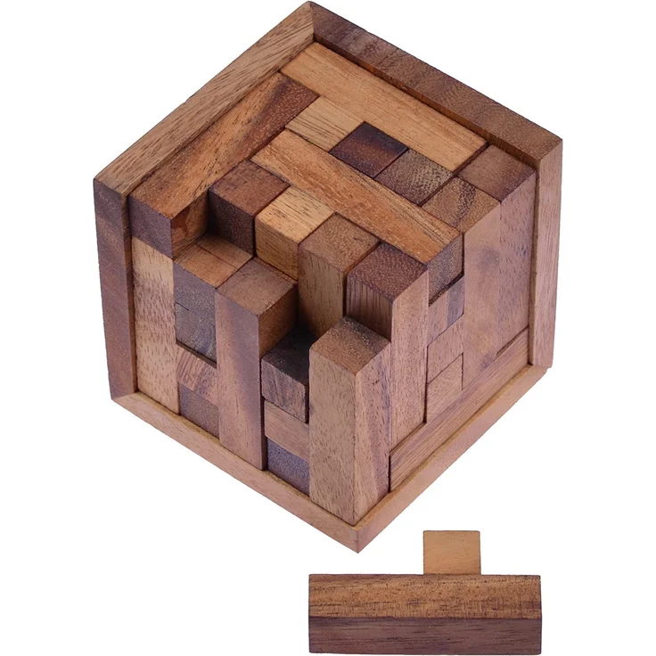 Packwürfel 125er Cube S - 3D Puzzle - Knobelspiel mit 25 Bausteinen – Bild 2