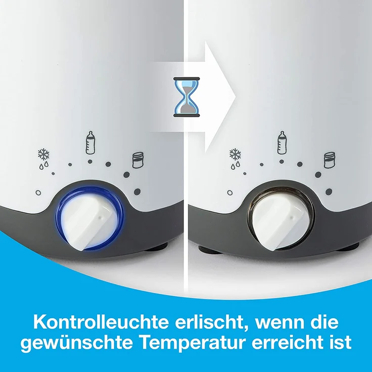 NUK 'Thermo' Flaschenwärmer 3-in-1, Weiß – Bild 3