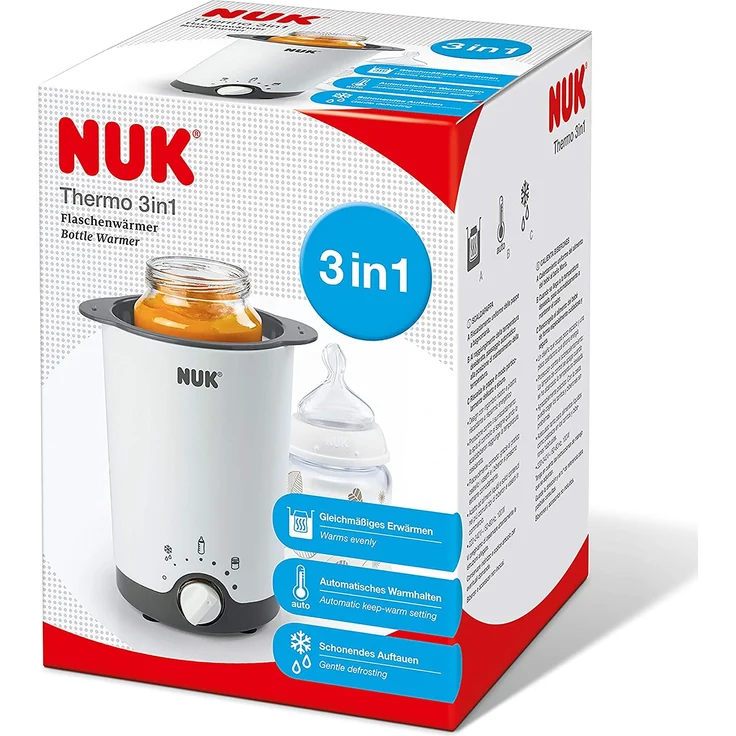 NUK 'Thermo' Flaschenwärmer 3-in-1, Weiß – Bild 6