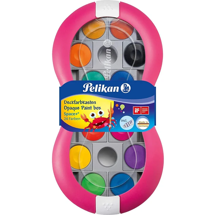Pelikan Deckfarbkasten Space+ Magenta 24 Farben – Bild 12