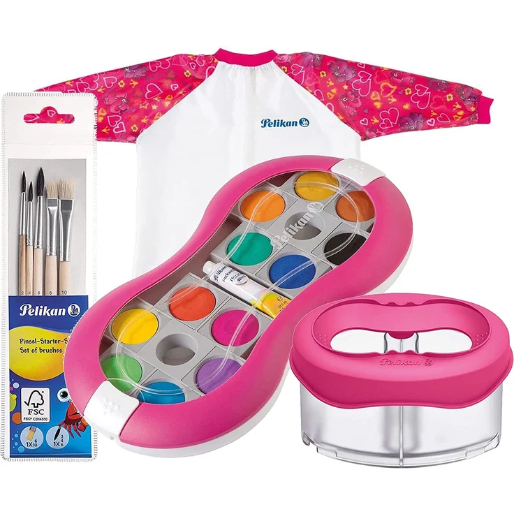 Pelikan Deckfarbkasten Space+ Magenta 24 Farben – Bild 3