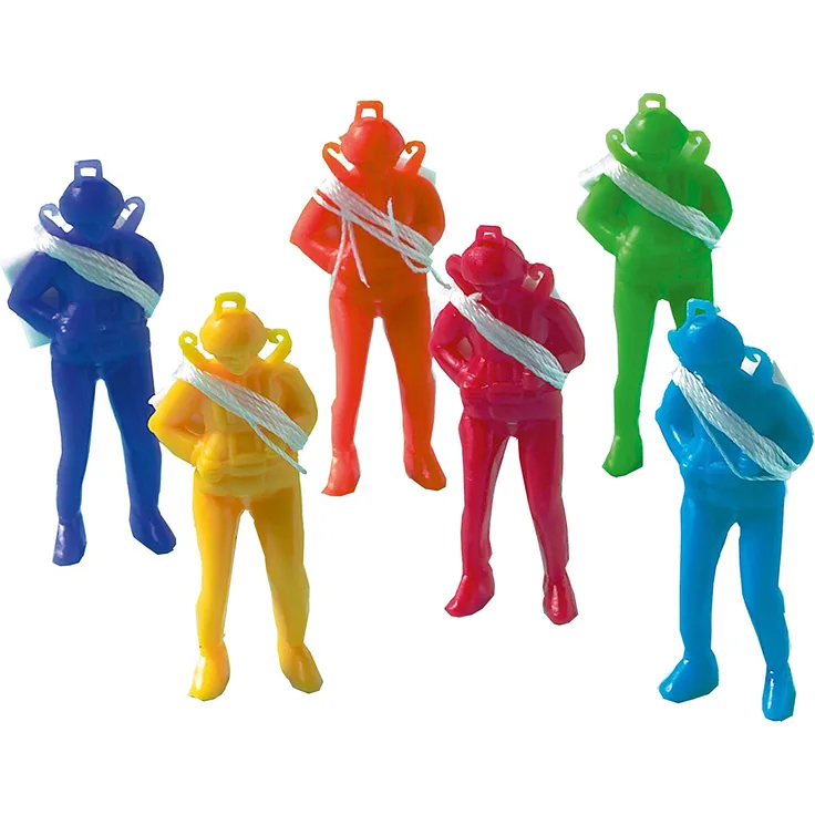 Amscan Fallschirmspringer-Soldat 5,7 Cm 12 Stück