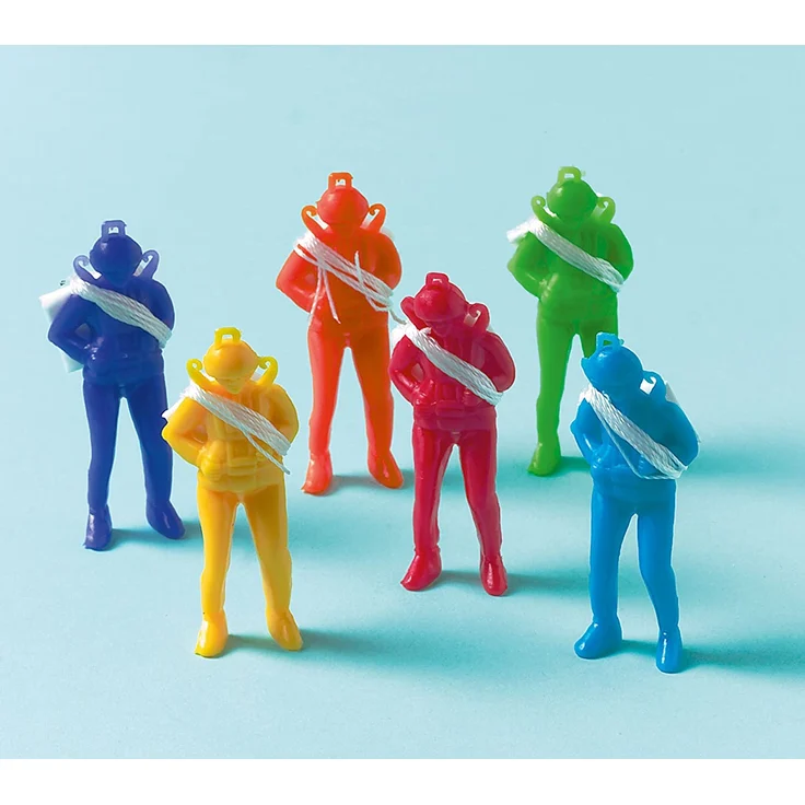 Amscan Fallschirmspringer-Soldat 5,7 Cm 12 Stück – Bild 2