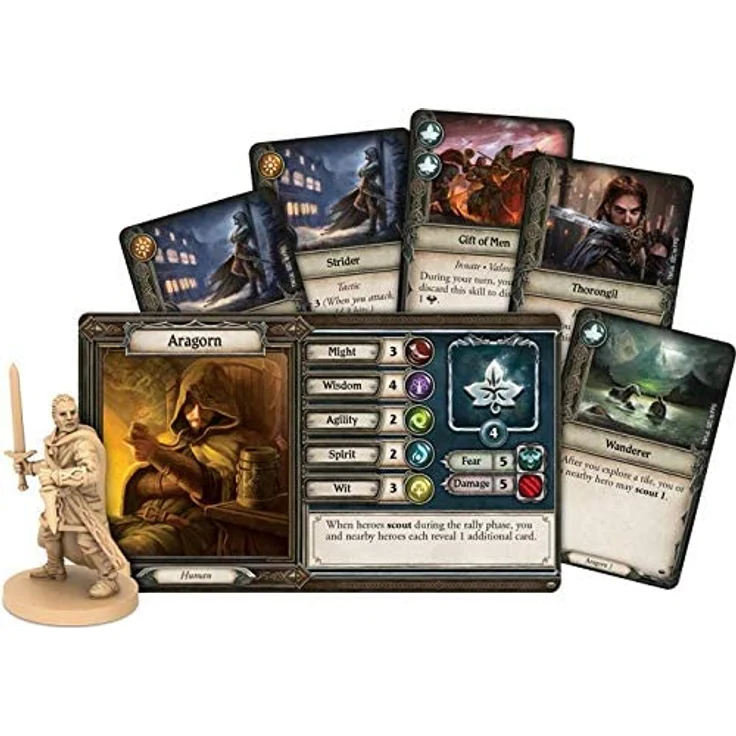 Flight Games FFGJME01 The Lord of the Rings: Journeys in Middle-Earth, Brettspiel - Englische Edition – Bild 6