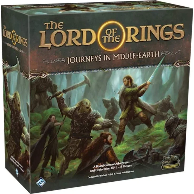 Flight Games FFGJME01 The Lord of the Rings: Journeys in Middle-Earth, Brettspiel - Englische Edition – Bild 1
