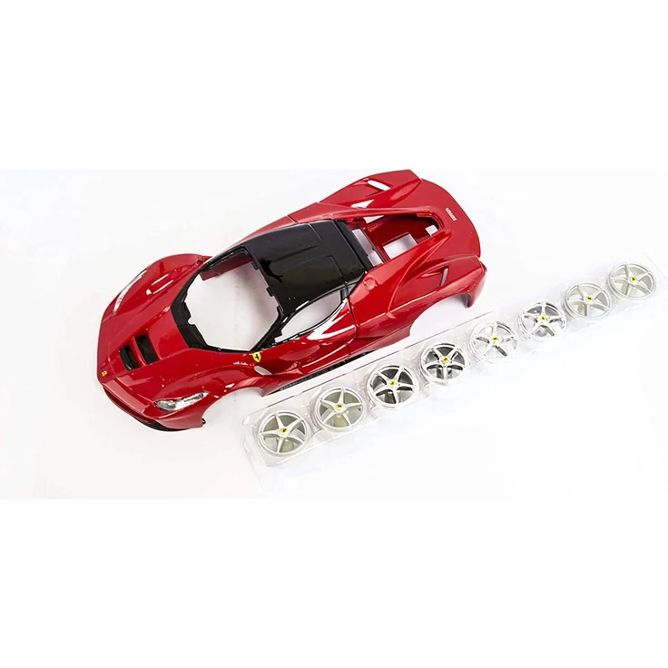 Maisto 39129 - 1:24 Bausatz LaFerrari, Schwarz / Rot – Bild 7