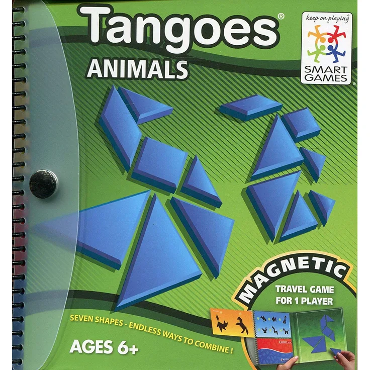 smart games Tangoes Animals: Magnetic Travel Game for 1 Player