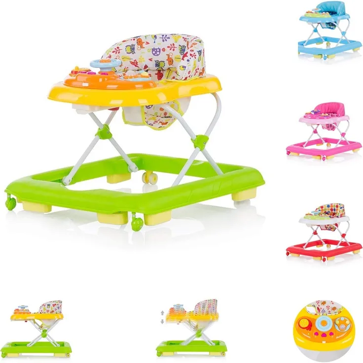 Chipolino Lauflernhilfe Carrera, höhenverstellbar, Spielcenter, Treppenstopper, Farbe:bunt