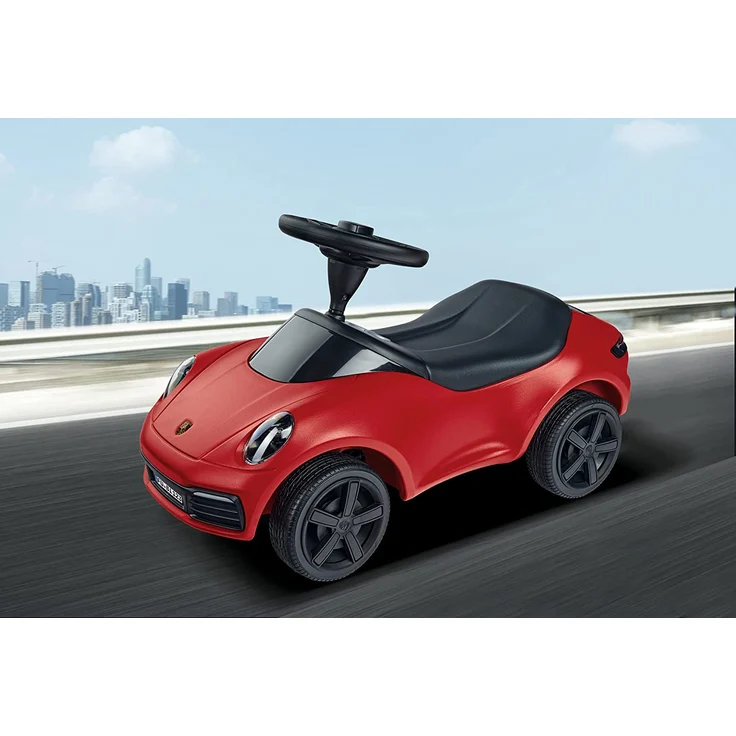 BIG Spiezeugauto Baby Porsche 911 mit Hupe, – Bild 6