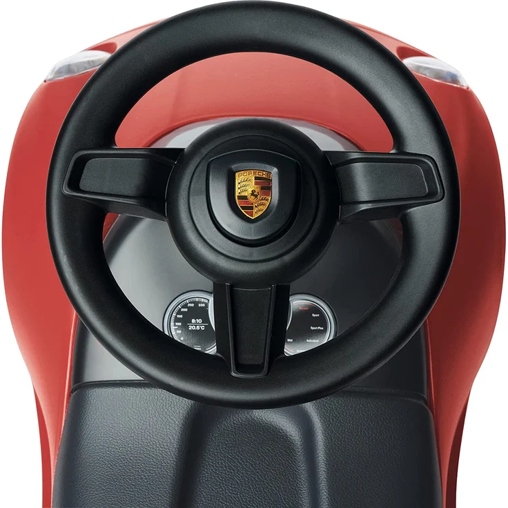 BIG Spiezeugauto Baby Porsche 911 mit Hupe, – Bild 4