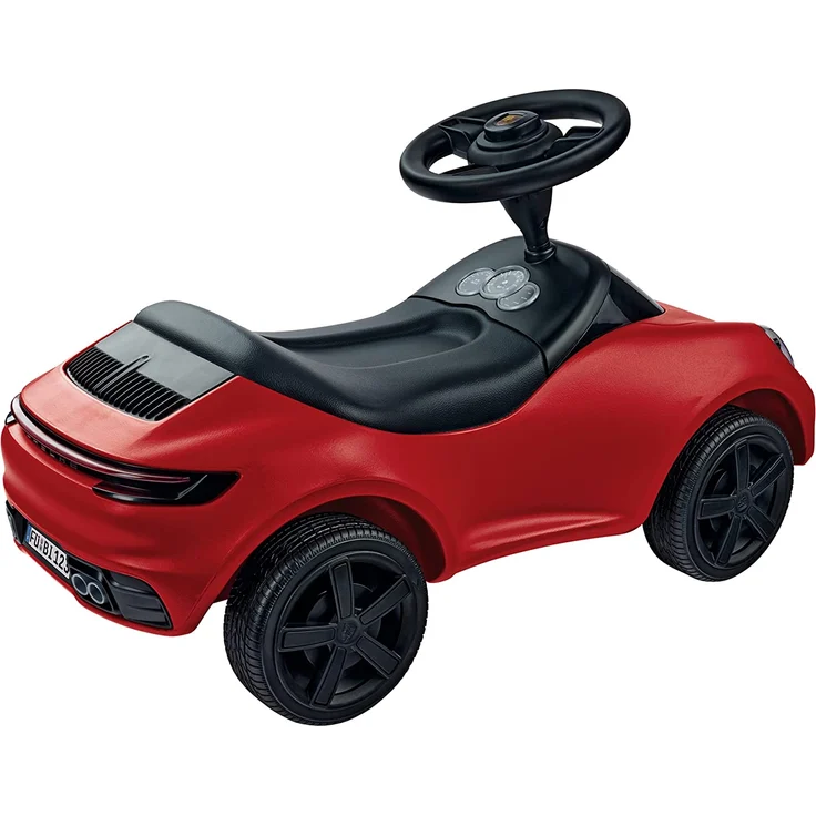 BIG Spiezeugauto Baby Porsche 911 mit Hupe, – Bild 3
