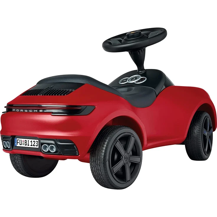 BIG Spiezeugauto Baby Porsche 911 mit Hupe, – Bild 2