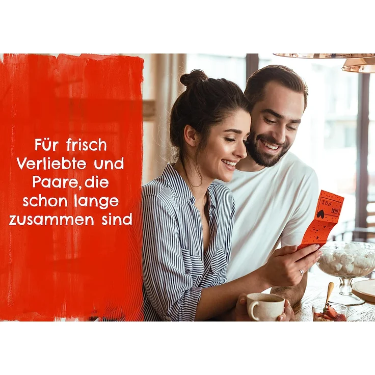 Losbox für Paare I Das Paar-Geschenk zum Valentinstag für unvergessliche Momente I 50 Lose mit Ideen für Spiel, Spaß & viel Liebe I Besondere Überraschung für Mann, Frau, Partner, Freund & Freundin – Bild 6