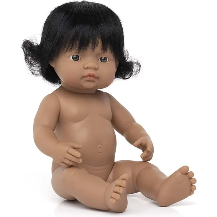 Babypuppe südamerikanisches Mädchen 38cm-31058