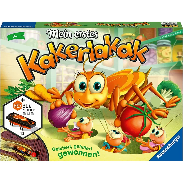 Ravensburger - 20548 - Mein erstes Kakerlakak - Aktionspiel mit elektronischer Kakerlake für die Kleinen, Kinderspiel für 2-4 Spieler, geeignet ab 3 Jahren – Bild 2