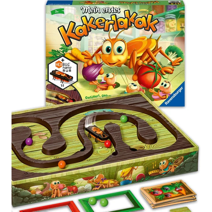 Ravensburger - 20548 - Mein erstes Kakerlakak - Aktionspiel mit elektronischer Kakerlake für die Kleinen, Kinderspiel für 2-4 Spieler, geeignet ab 3 Jahren – Bild 1