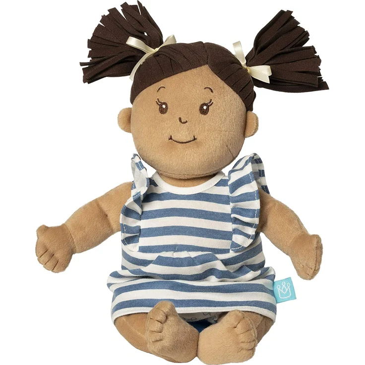 Kuscheltier Baby Stella junior 38 cm Plüsch beige – Bild 5
