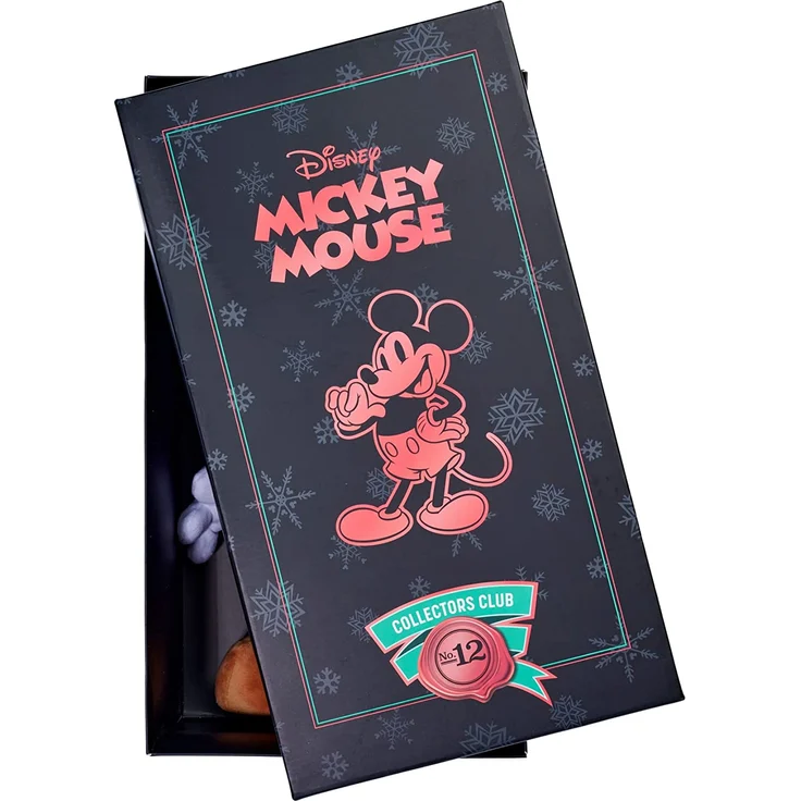 Simba 6315870305 - Disney Santa Mickey Mouse, Dezember Edition, Amazon Exclusiv, 35cm Plüschfigur, Micky Maus, im Geschenkkarton, Limitiert, Sonderedition, Sammlerstück, ab den ersten Lebensmonaten – Bild 6