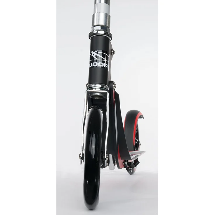 HUDORA 14758 BigWheel 205-Das Original mit RX Pro Technologie-Tret-Roller klappbar-City-Scooter, rot/schwarz – Bild 10