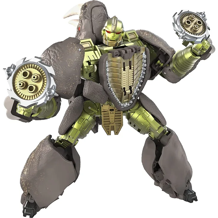 Transformers Spielzeug Generations War for Cybertron: Kingdom Voyager WFC-K27 Rhinox Action-Figur – Kinder ab 8 Jahren, 17,5 cm