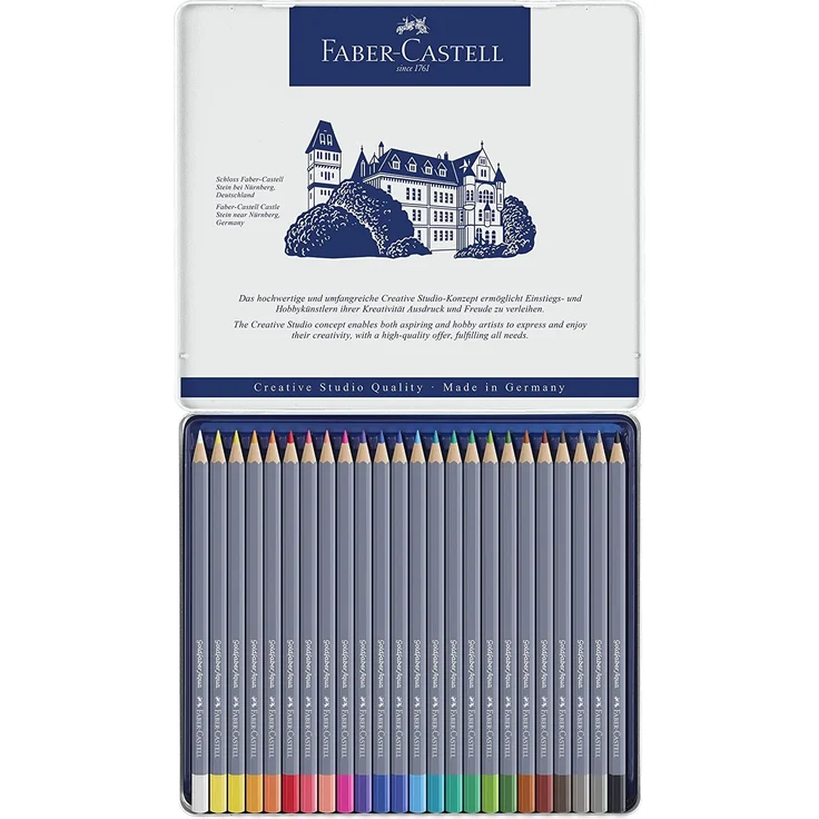 Aquastift Goldfaber Aqua 24-Metalletui – Bild 2