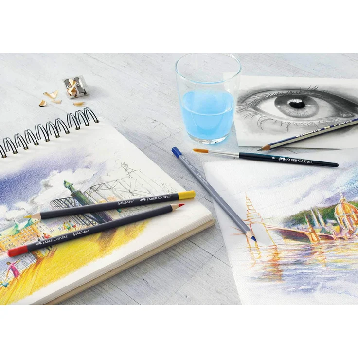 Aquastift Goldfaber Aqua 24-Metalletui – Bild 5