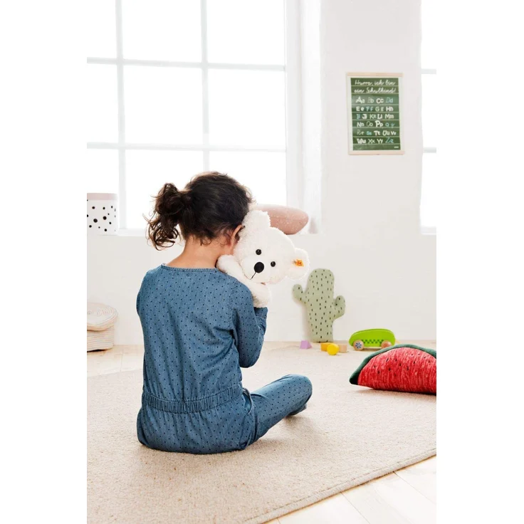Steiff Teddybär Lotte - 28 cm - Kuscheltier für Kinder - beweglich & waschbar - weiß (111310) – Bild 8