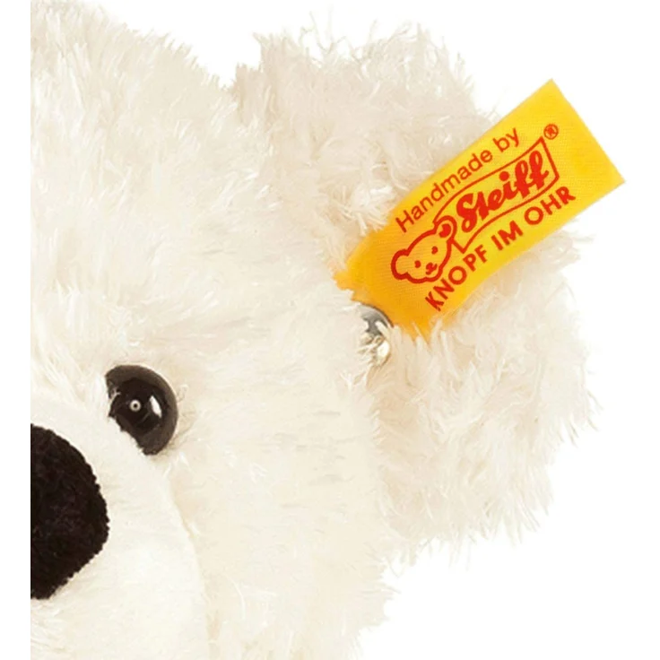 Steiff Teddybär Lotte - 28 cm - Kuscheltier für Kinder - beweglich & waschbar - weiß (111310) – Bild 4