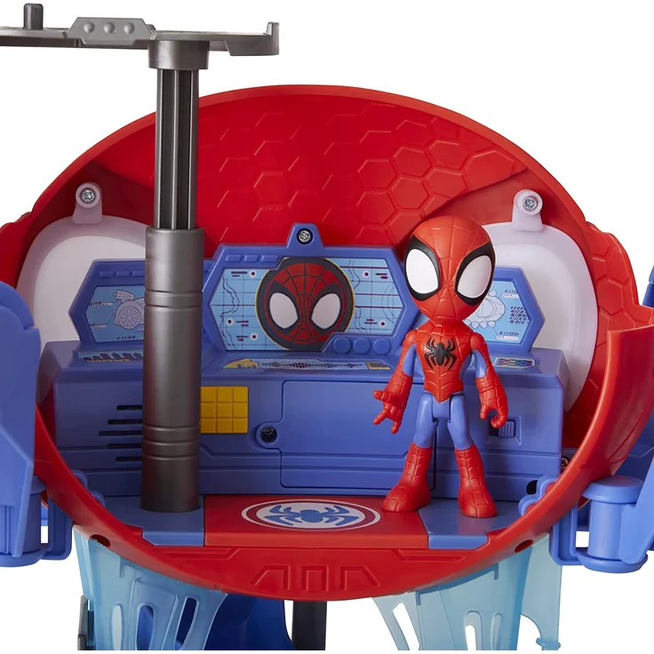 Marvel Web-Quarters Playset Aktion/Abenteuer Spidey and His Amazing Friends 3 Jahr(e) AAA Mehrfarbig – Bild 6
