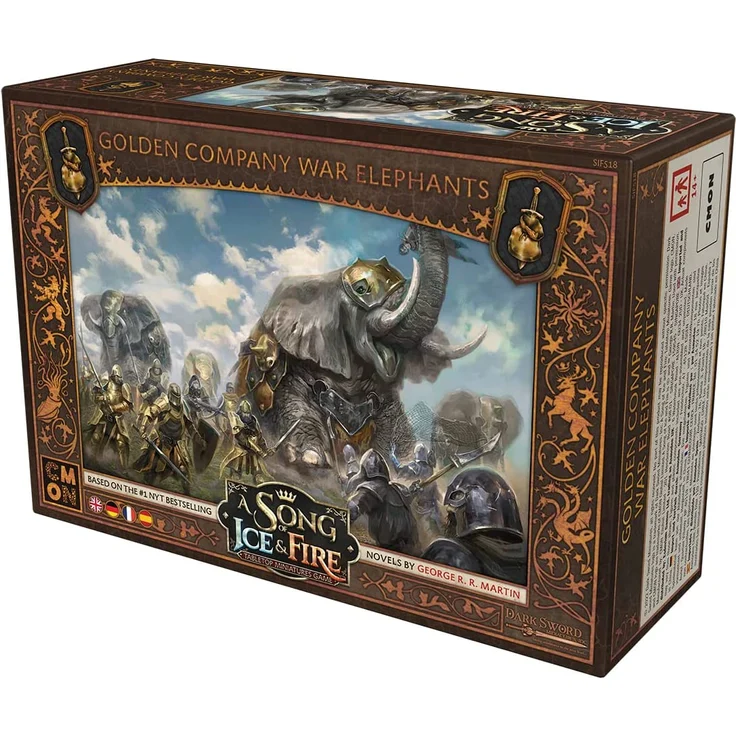 Song of Ice & Fire - Golden Company War Elephants (Kriegselefanten der Goldenen Kompanie) – Bild 7
