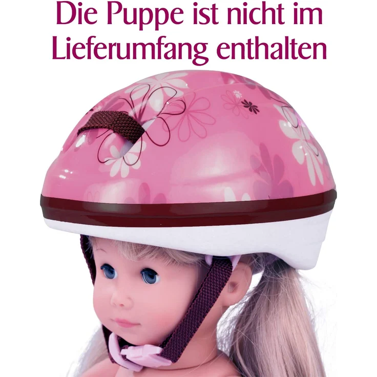 Götz 3403062 Puppen REIT- & Fahrradhelm sicher unterwegs für Stehpuppen XS (27 cm) & Babypuppen S (30 - 33 cm) - Innenmaß 25 cm - Preisvergleich – Bild 3