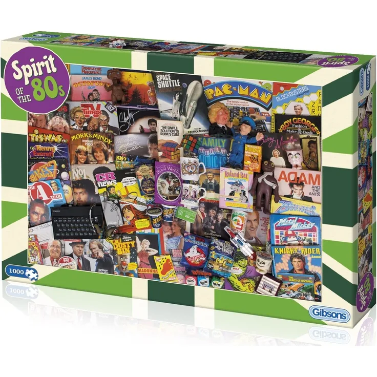 Gibsons G7087 Puzzle Spirit of The 80's