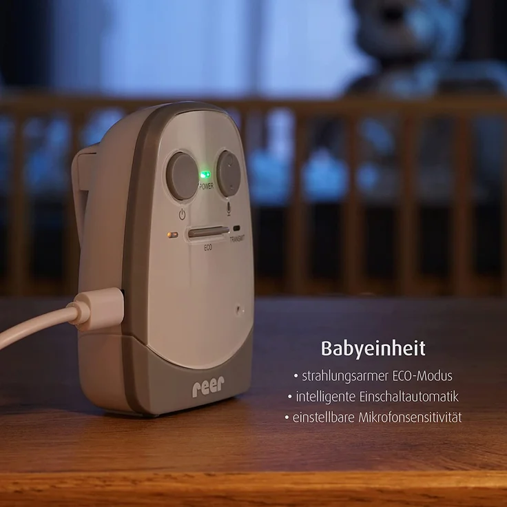 Reer Nova Babyphone FHSS Technologie bis zu 450 Meter – Bild 3