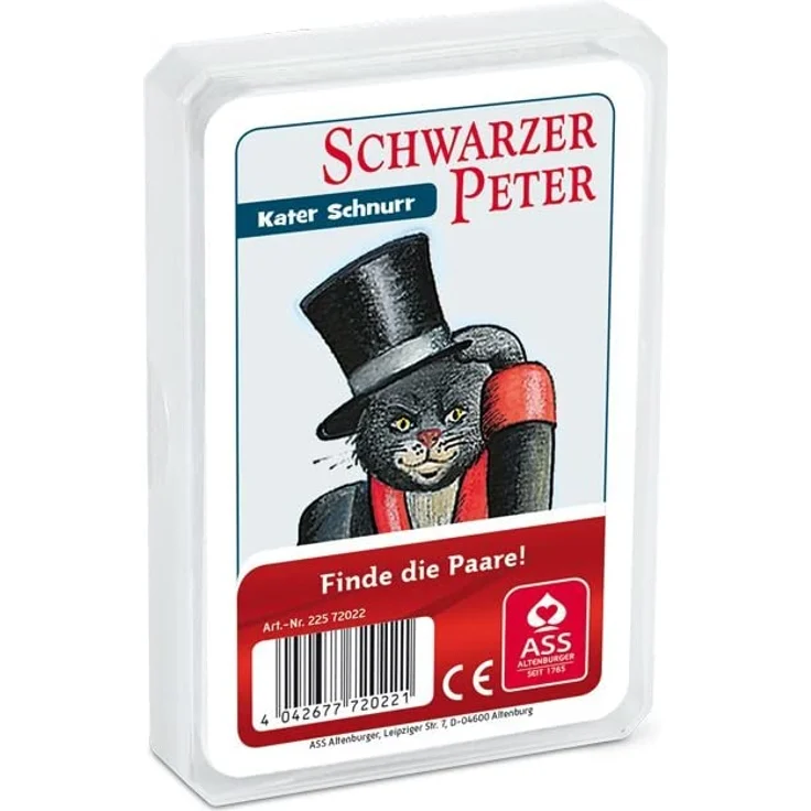 Quartett Schwarzer Peter, Kater Schnurr – Bild 1