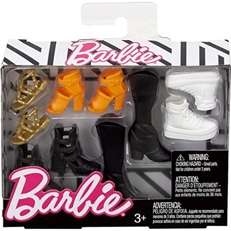 Mattel Barbie Accessories Original & Petite Doll Shoe Pack (Fcr92) – Bild 1