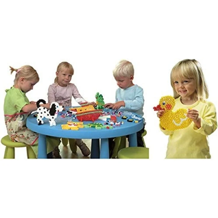 Hama 8713 - Gigantische Geschenkpackung, ca. 900 Maxi-Bügelperlen, 2 Stiftplatten und Zubehör - Preisvergleich – Bild 4