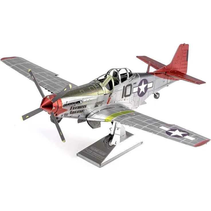 Metal Earth: Iconx Tuskegee Airment P-51D Mustang