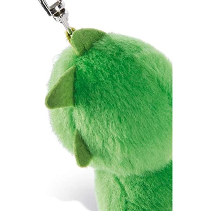 Nici 46311 Glubschis Tiger Fula 9cm Schlüsselanhänger, Plüschtieranhänger mit Schlüsselring, Stofftierschlüsselhalter, Pink/Weiß – Bild 3