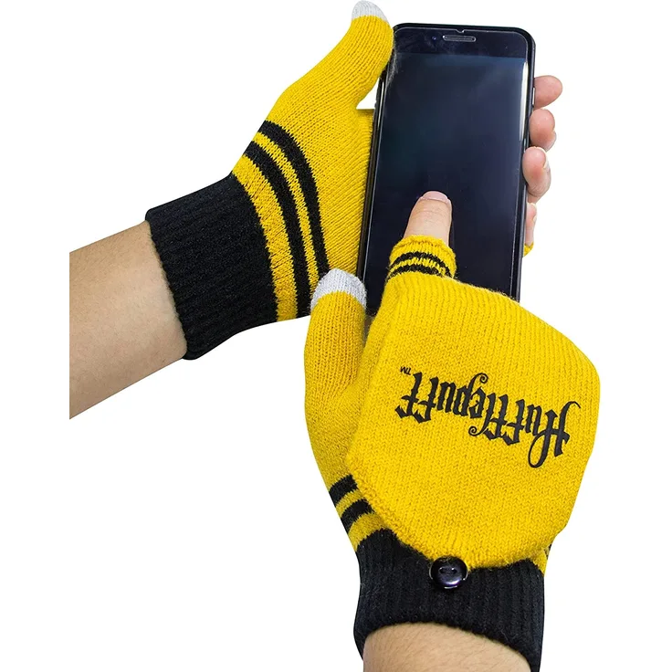 Harry Potter Handschuhe (Fingerlos) Hufflepuff