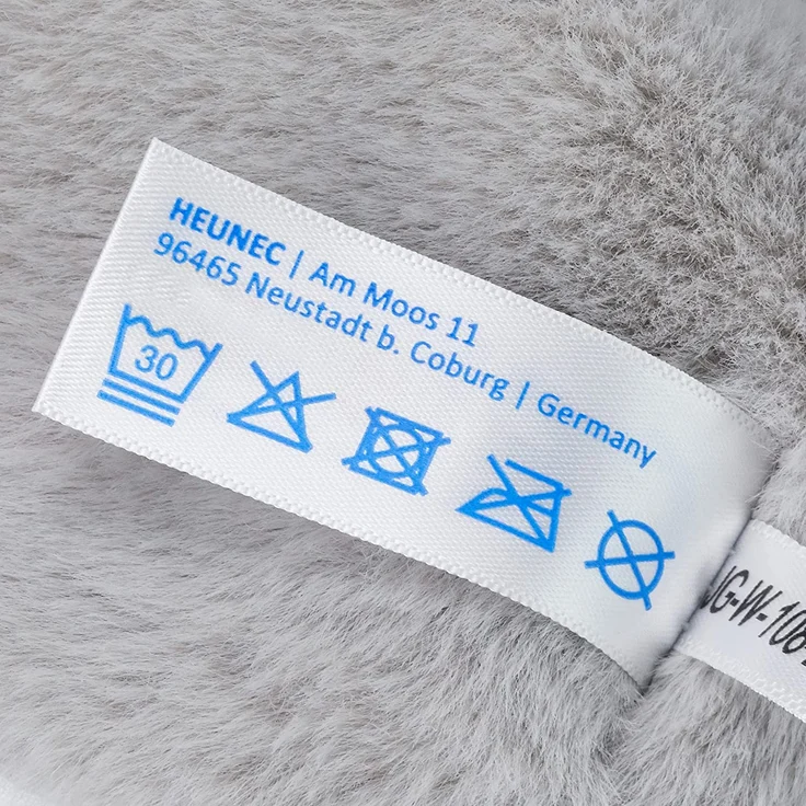 Heunec 394070 Handspielpuppe Elefant, grau – Bild 5