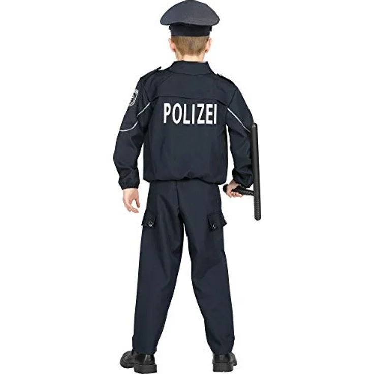 Widmann Polizist Kinder dunkelblau 3-tlg, Größe: 104 – Bild 3