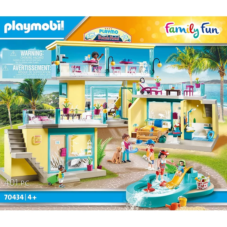 PLAYMOBIL 70434 - Family Fun PLAYMO Beach Hotel – Bild 4