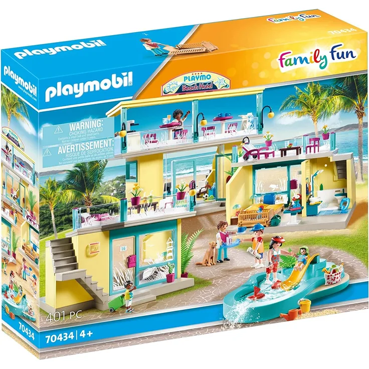 PLAYMOBIL 70434 - Family Fun PLAYMO Beach Hotel