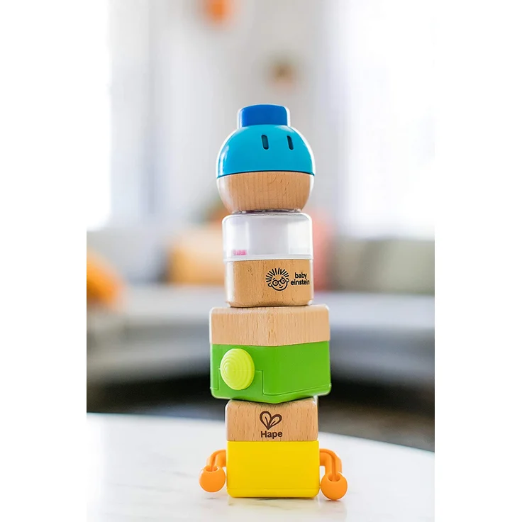 Baby Einstein by Hape E11886 - Vier verrückte Bausteine, Mehrfarbig – Bild 6