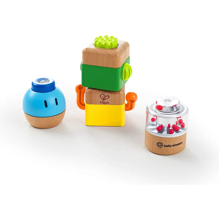 Baby Einstein by Hape E11886 - Vier verrückte Bausteine, Mehrfarbig – Bild 1