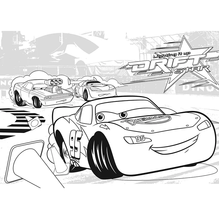Lisciani 48106 Disney: Cars Puzzle, Mehrfarbig, 250 – Bild 3