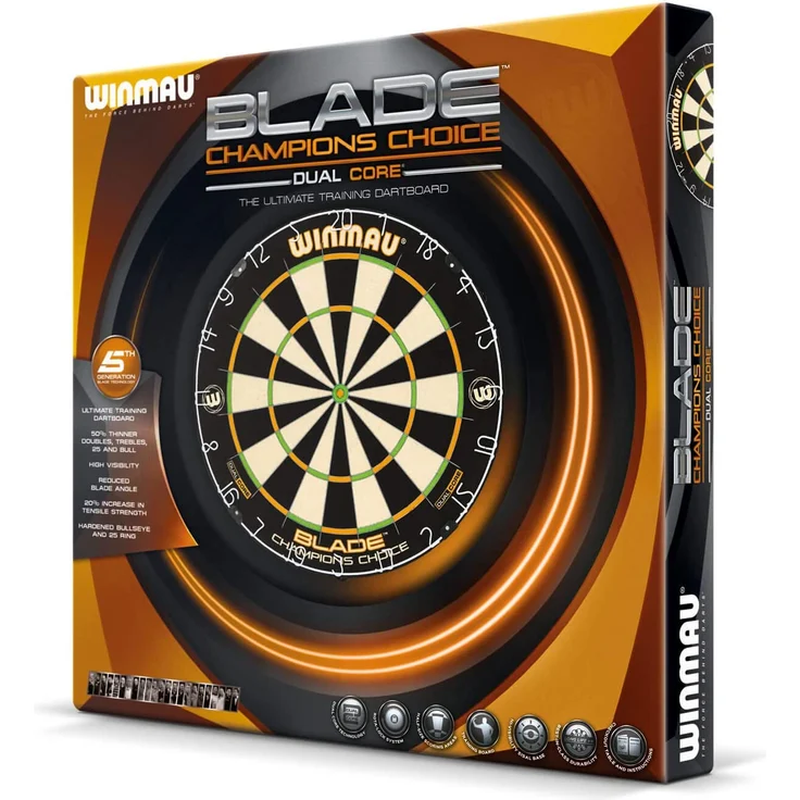 Winmau Champions Choice DualCore Dartboard – Bild 4