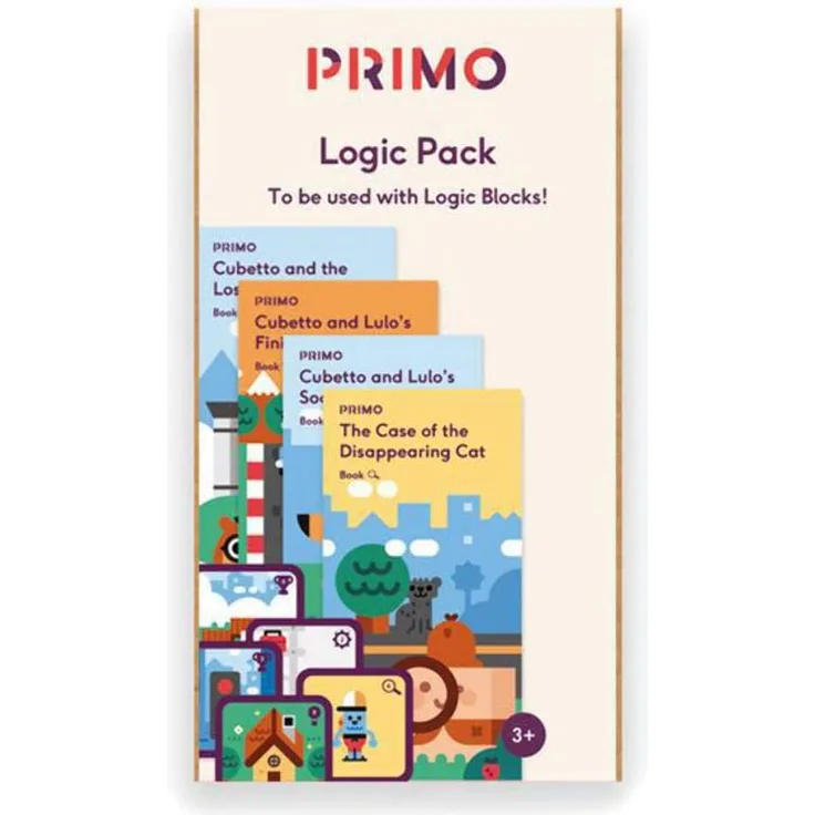 Primo Toys Logic Pack 3 Jahr(e) Mehrfarbig