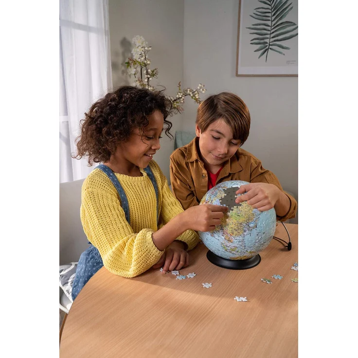 Ravensburger 3D Puzzle 540 Teile Globus deutsch 2019 – Bild 5
